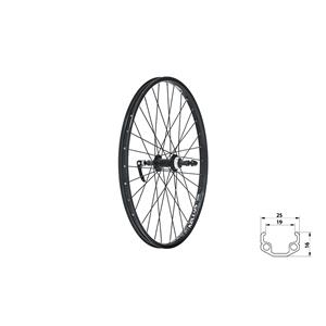 Zapletené koleso zadné KLS WASPER 24",                                          