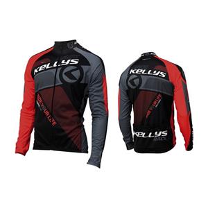 Dres KELLYS PRO Race dlhý rukáv red                                             