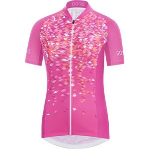 GORE C3 Women Petals Jersey-raspberry                                           