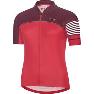 GORE C5 Women Jersey-hibiscus red-34                                            