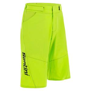 MTB MAN SHORTS SELVA / PÁNSKÝ MTB KRAŤASY - VF - Flashy green                   