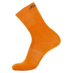 Wool  Socks Fluo Orange                                                         